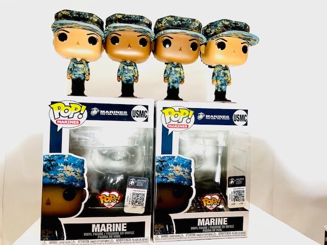 4 Funko Pop MARINES USMC The Few The Proud  ( EB3)