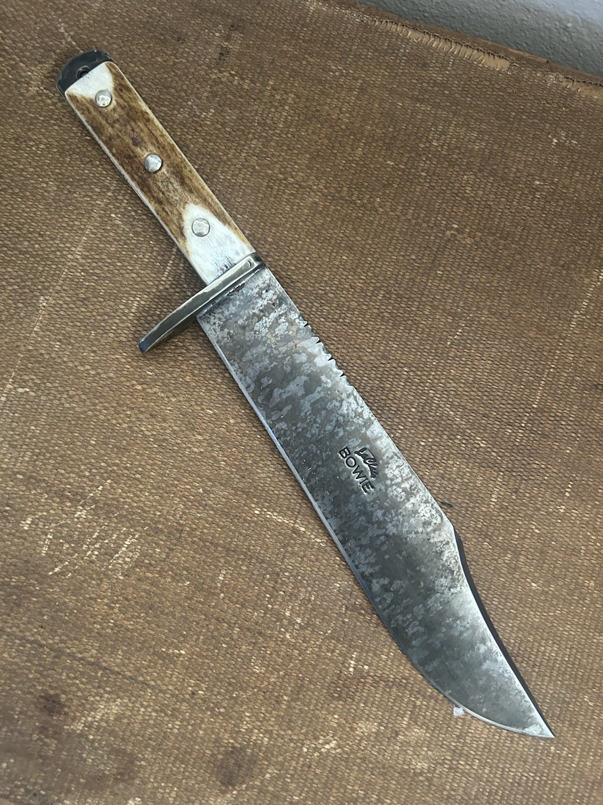 Laclair Classic Bowie Knife Hand Forged By CL Mattheo From Williamstown Forge