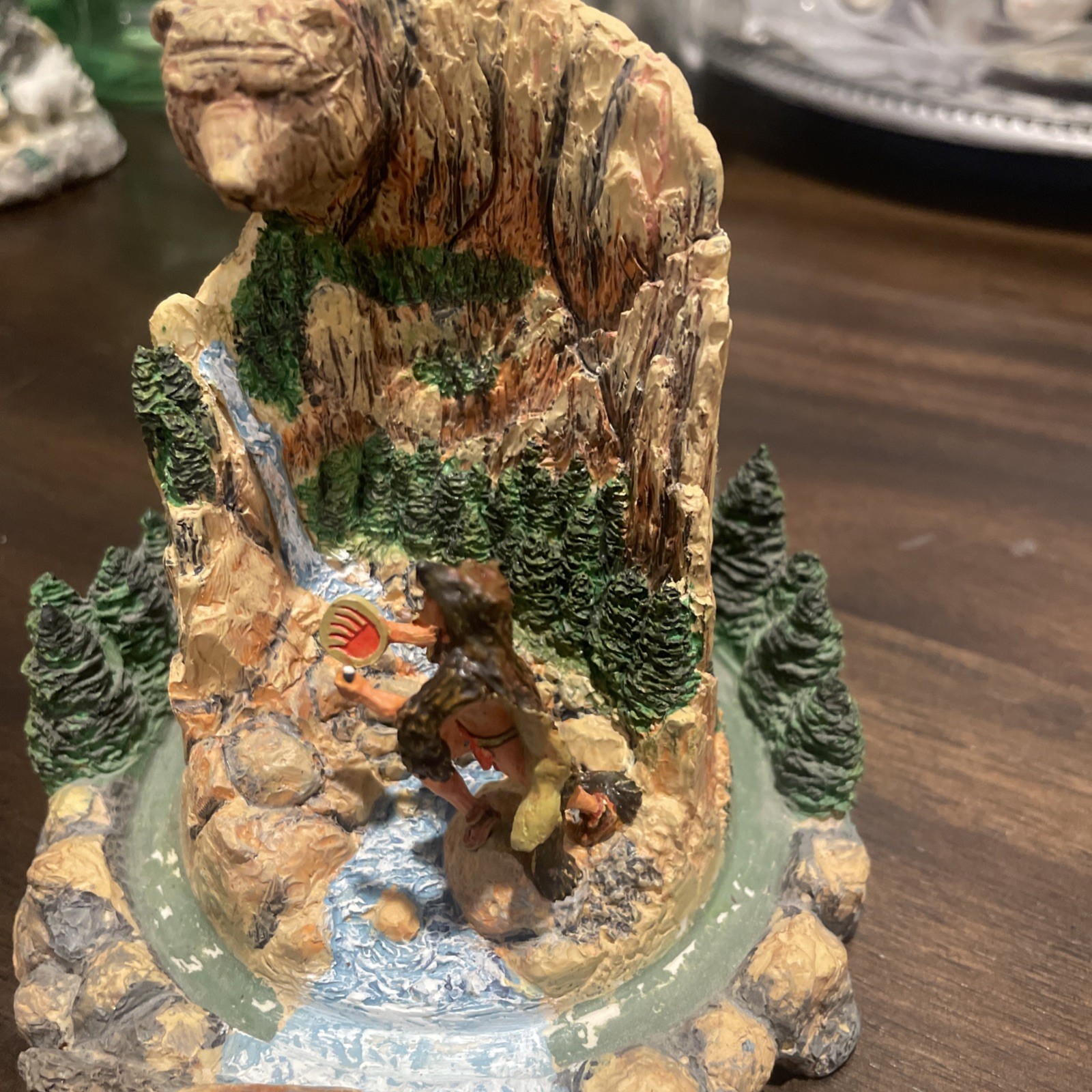 Spirit of The Bear by R Murphy Hand Painted Sculpture Limited Edition