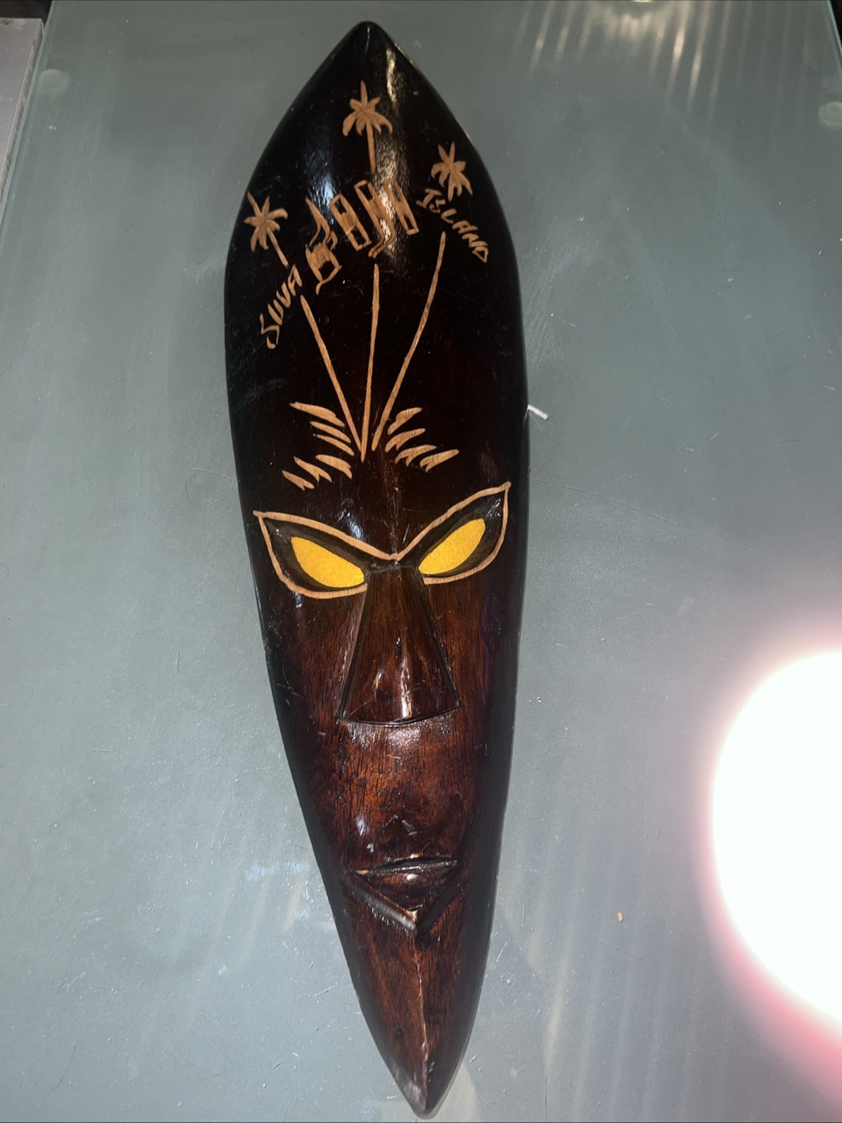 Vintage Suva Island Handcrafted Mask /Fiji