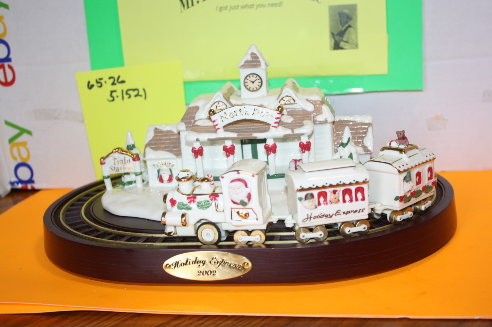 2002 Avon *Gift Collection Holiday Express Porcelain Train