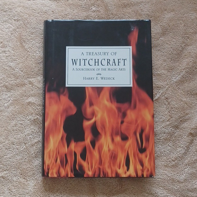 A Treasury of Witchcraft: A Sourcebook of the Magic Arts Wedeck Hardcover