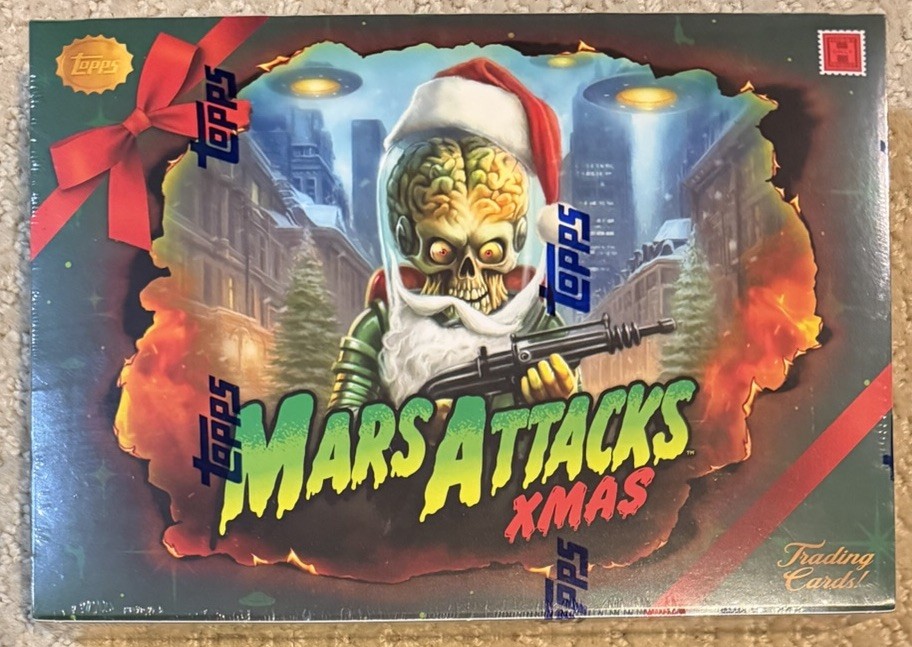 2026 Topps Mars Attacks Xmas Hobby Box Factory Sealed - Christmas - In Hand