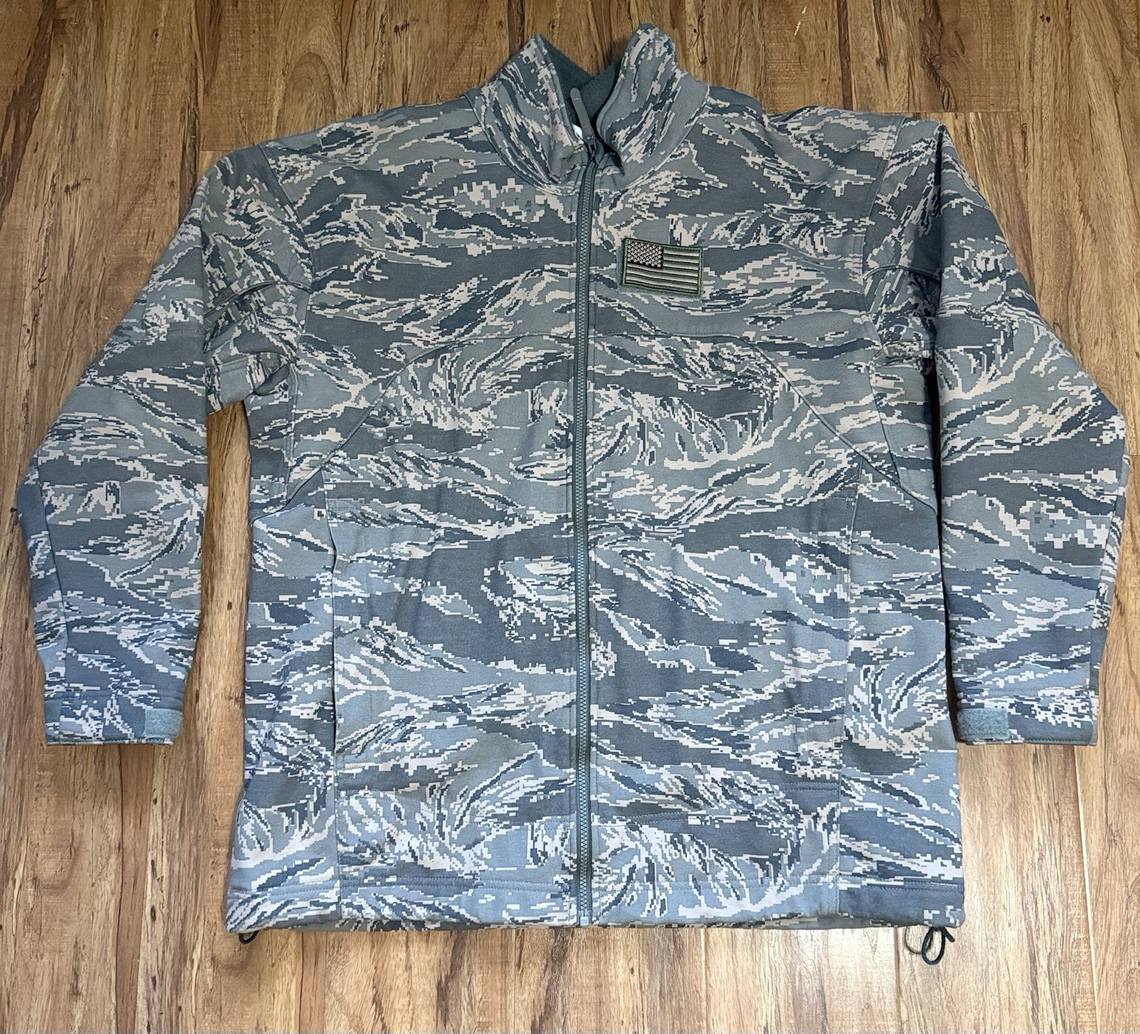 XL Massif Elements Military Tiger Camo Flame Retardant Jacket Nomex Tactical