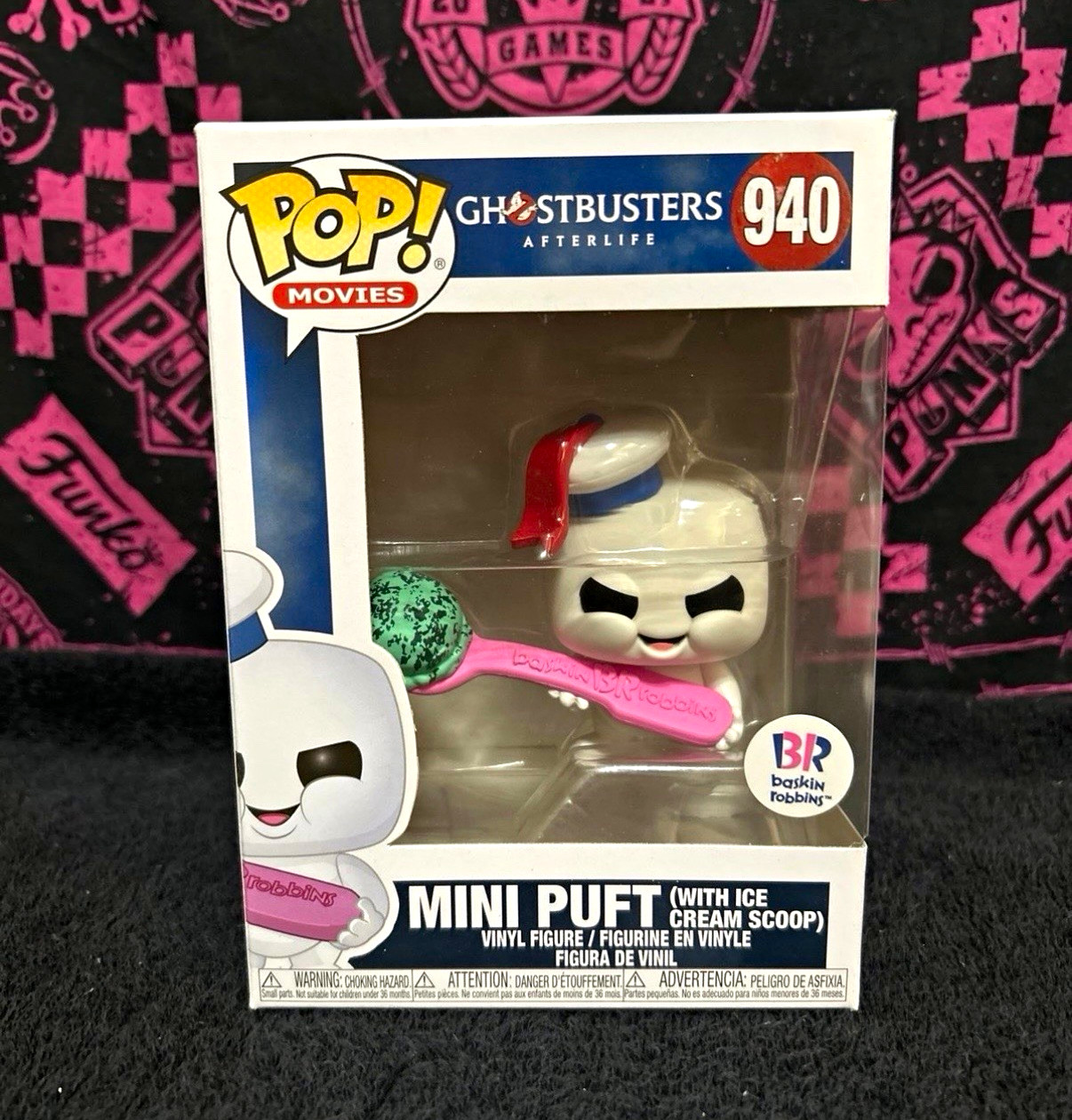Funko Pop Movies Ghostbusters: Afterlife Mini Puft Ice Cream Scoop #940