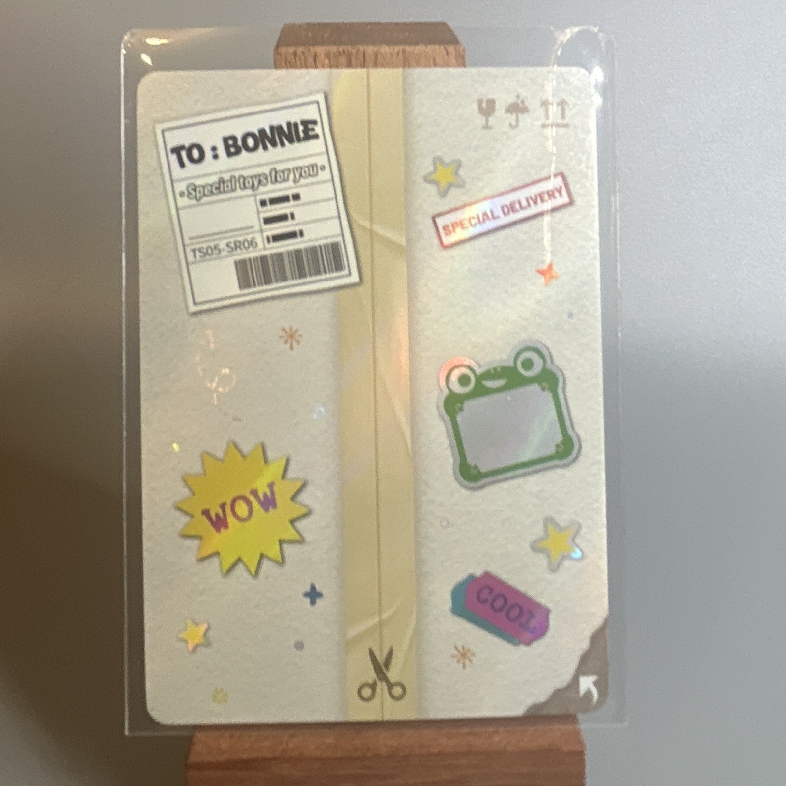 Disney Pixar Card.Fun Toy Story 5 Bonnie Special Collectible Trading TS05-SR06