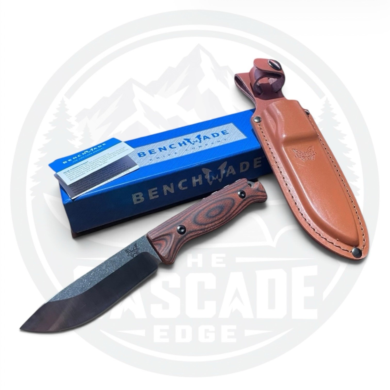 Benchmade 15002 Saddle Mountain Skinner S90V Richlite Fixed Blade Hunting Knife