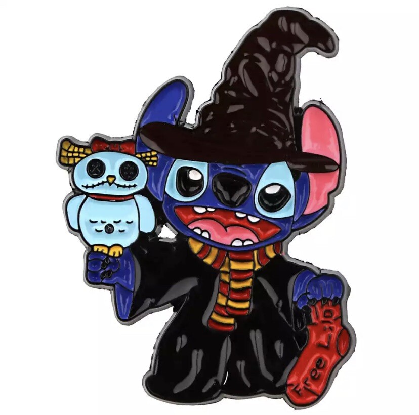 Disney LILO & Stitch Pin enamel pin Trade  Pins Mash Up Harry Potter