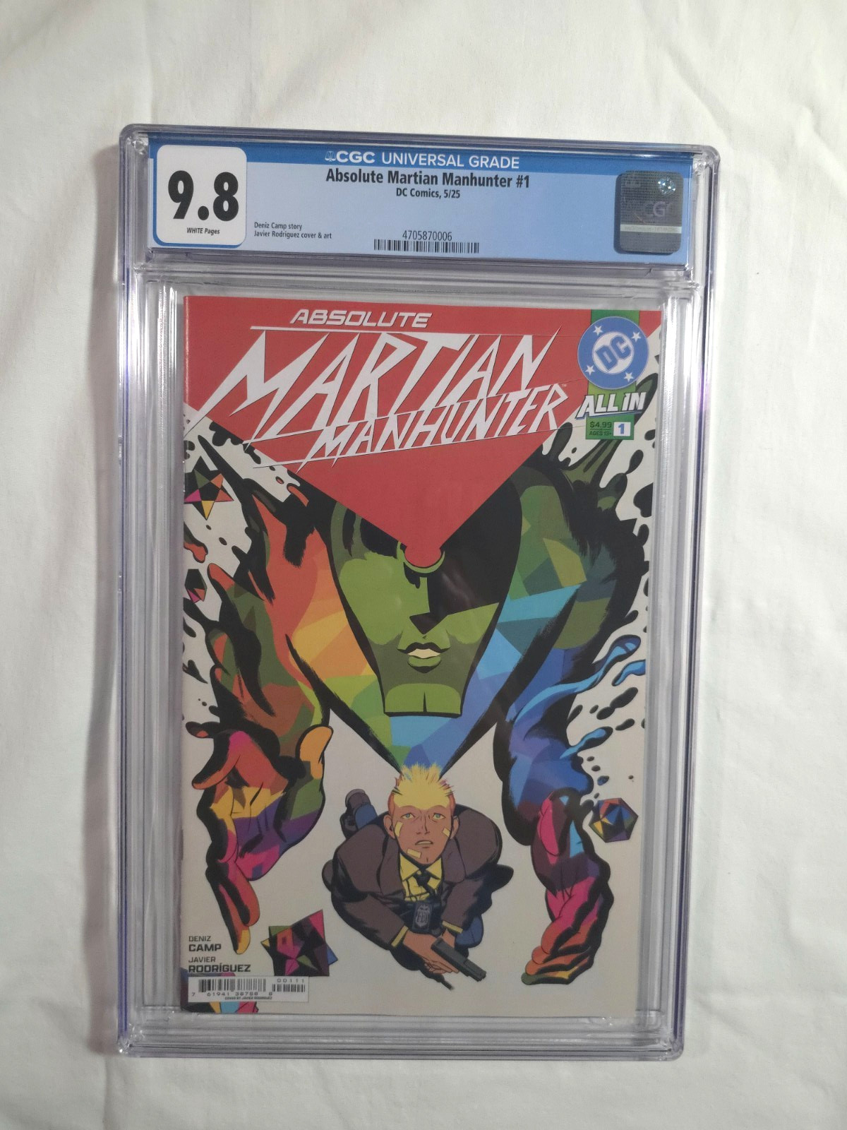 Absolute Martian Manhunter 1 1st Print CGC 9.8