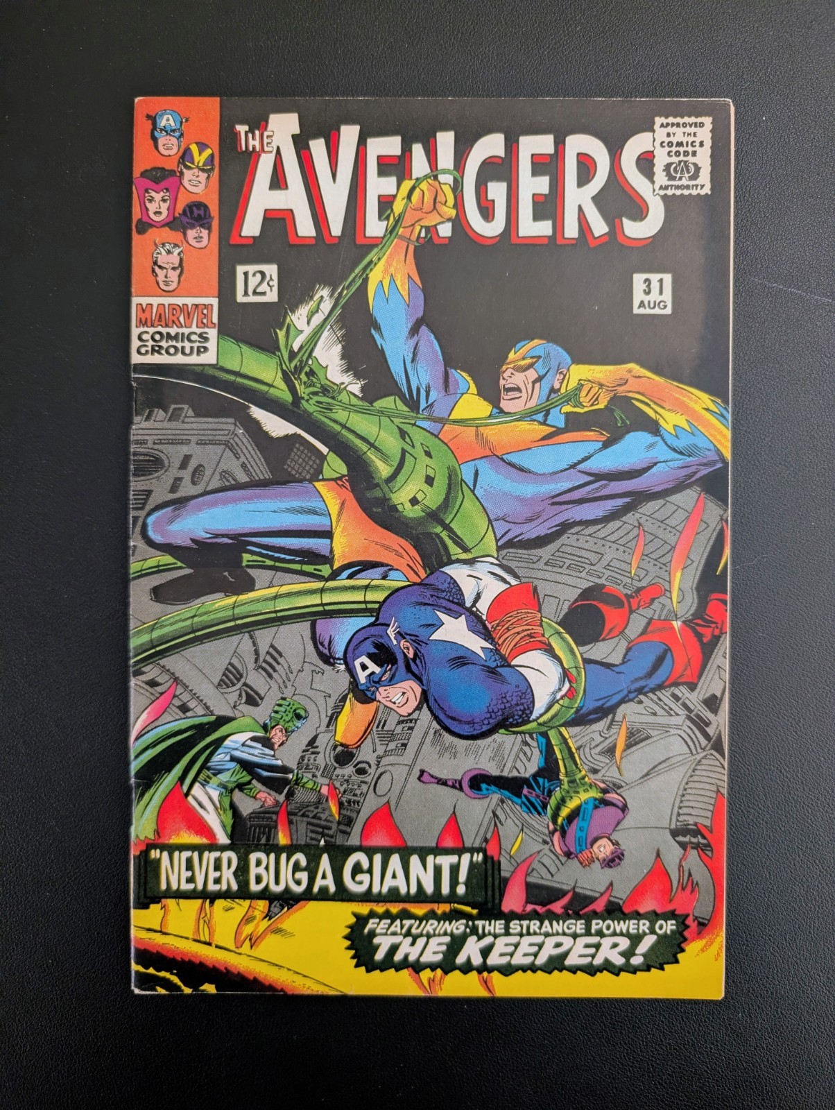 Avengers #31: VF-/VF : Stan Lee, Don Heck, Frank Giacoia: Marvel 1966 