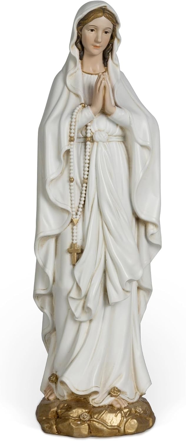 BC Catholic Our Lady of Lourdes Statue, 10