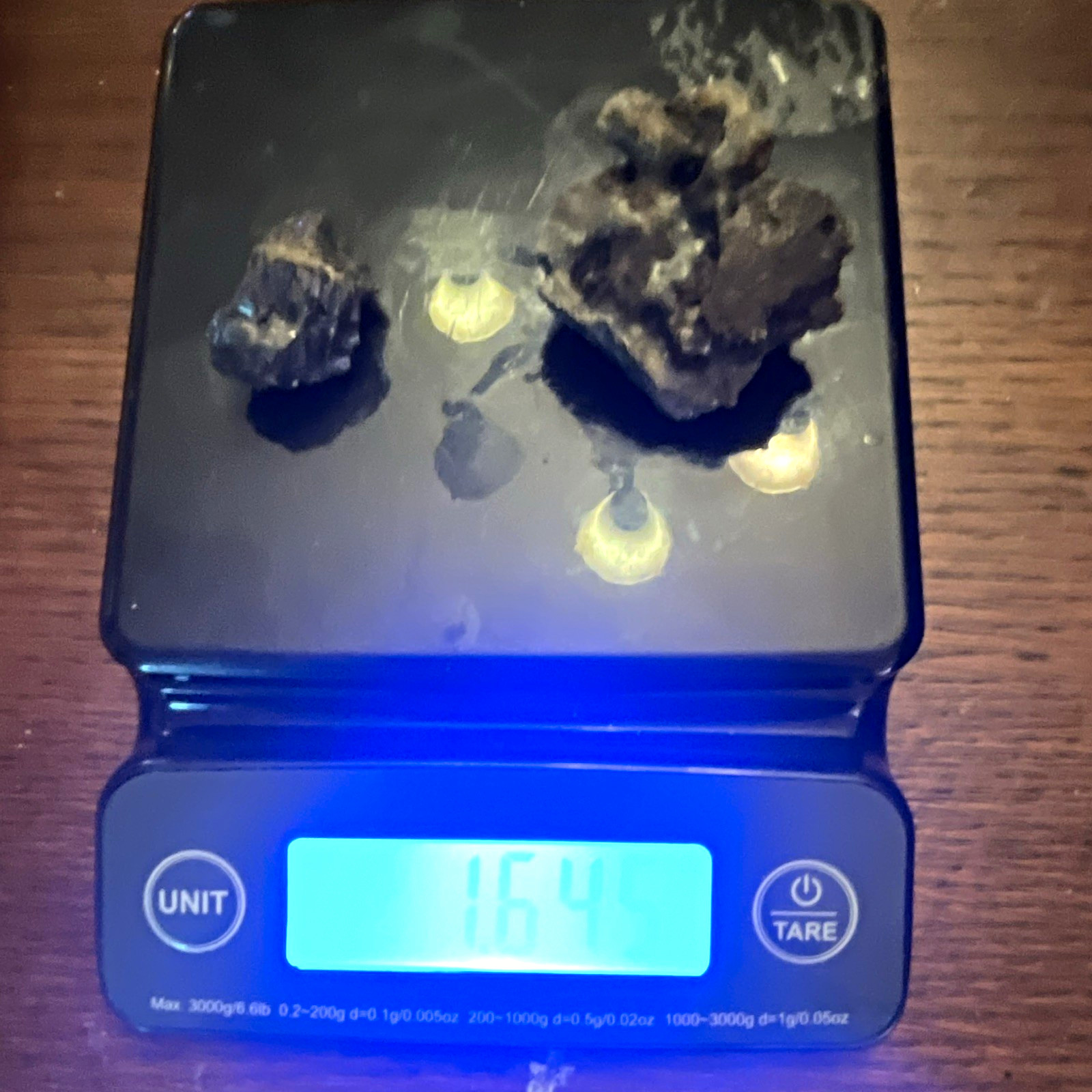 Two rare pieces of 1800’s slag and slag glass from the Old Hopewell Furnace.