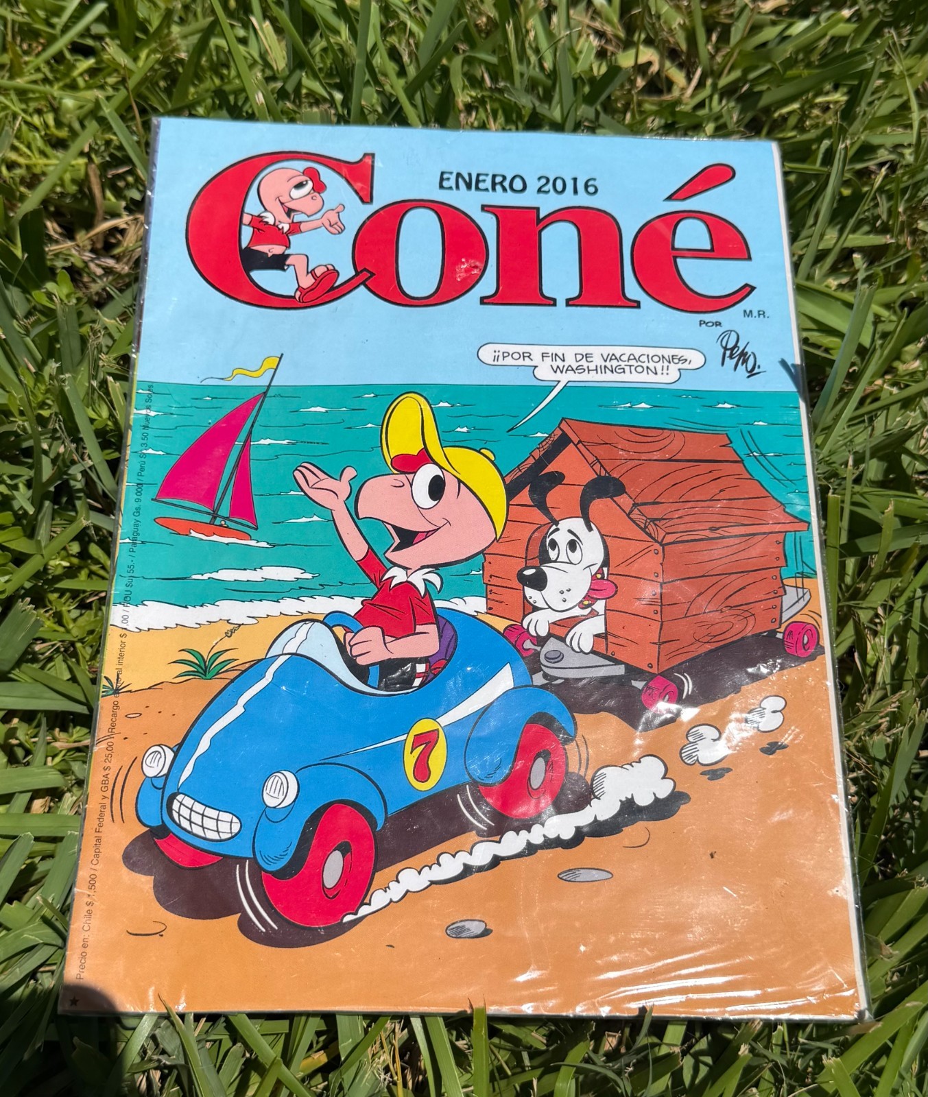 Coné Comic Book Enero January 2016 Pepo Condorito Spin-Off Chilean Vintage