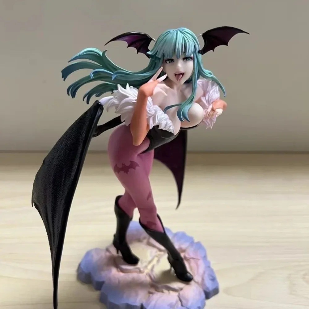 US Anime Vampire Morrigan Aensland Figure DARKSTALKERS BISHOUJO PVC Statue Model
