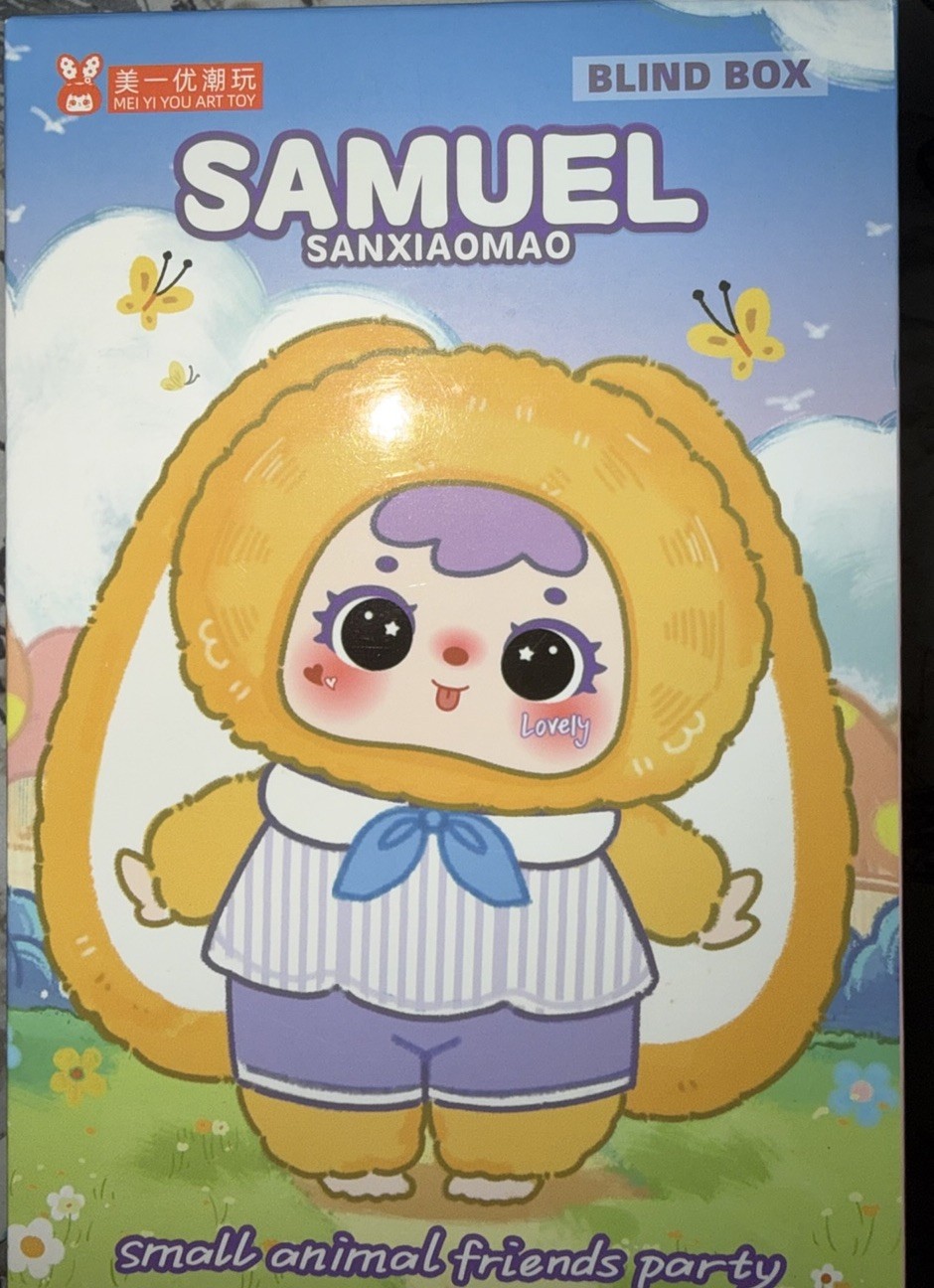 Samuel Blind Box Series Small Animal Friends Party Cute Bunny Mini Collectible