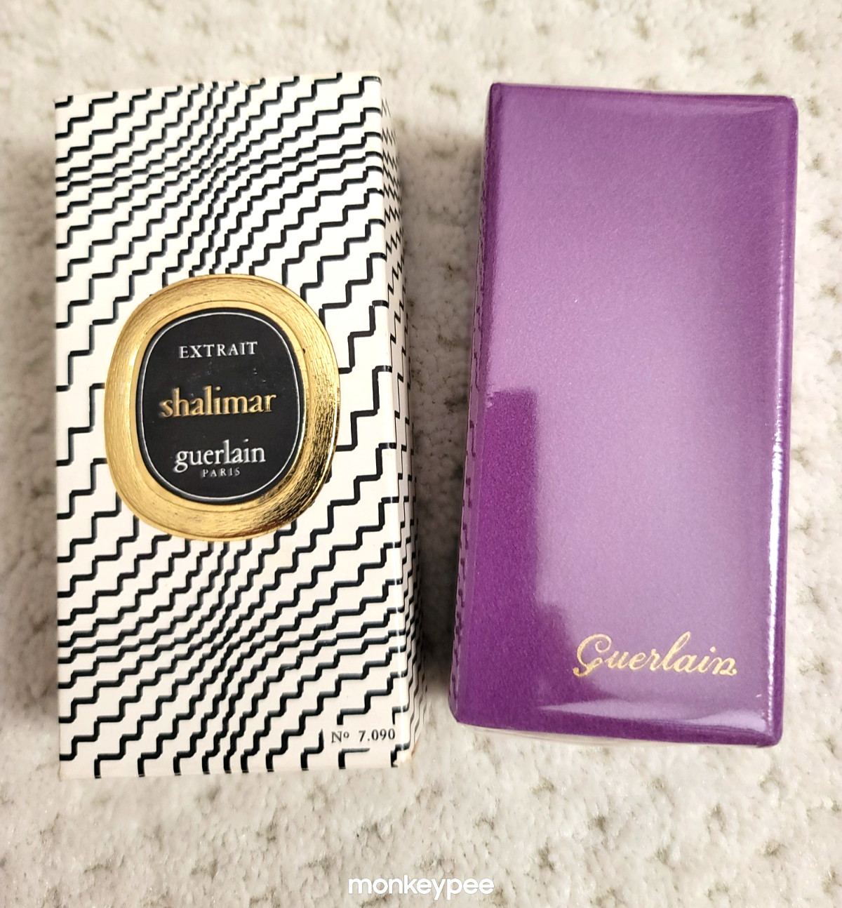 Vintage NOS GUERLAIN PARIS 1967 1 oz Extrait Shalimar Original Box Sealed