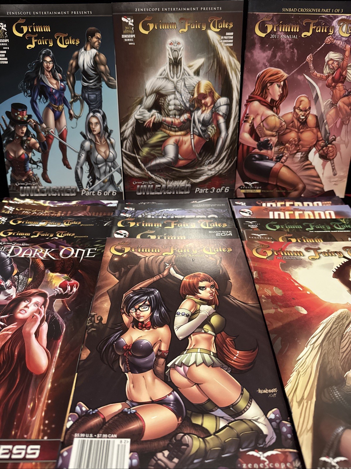 Grimm Fairy Tales - 65+ Comics Including Annuals (Zenescope 2010)