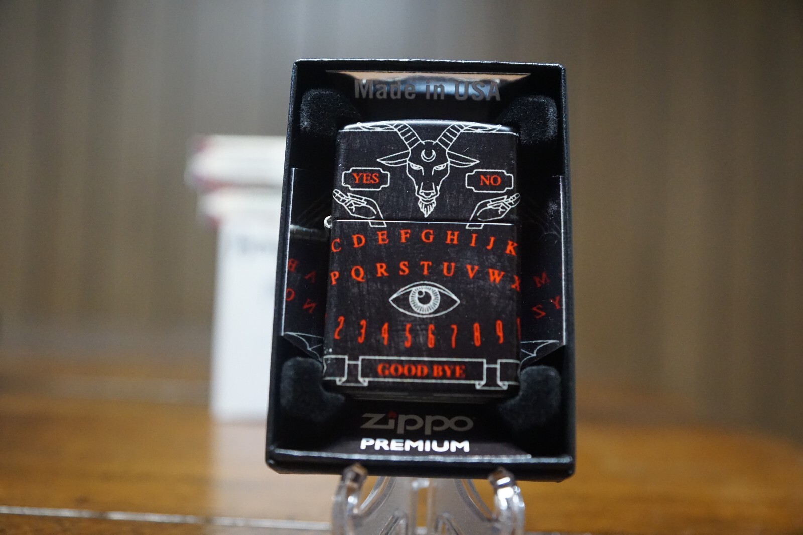 540 DESIGN OUIJA BOARD ZIPPO LIGHTER MINT IN BOX