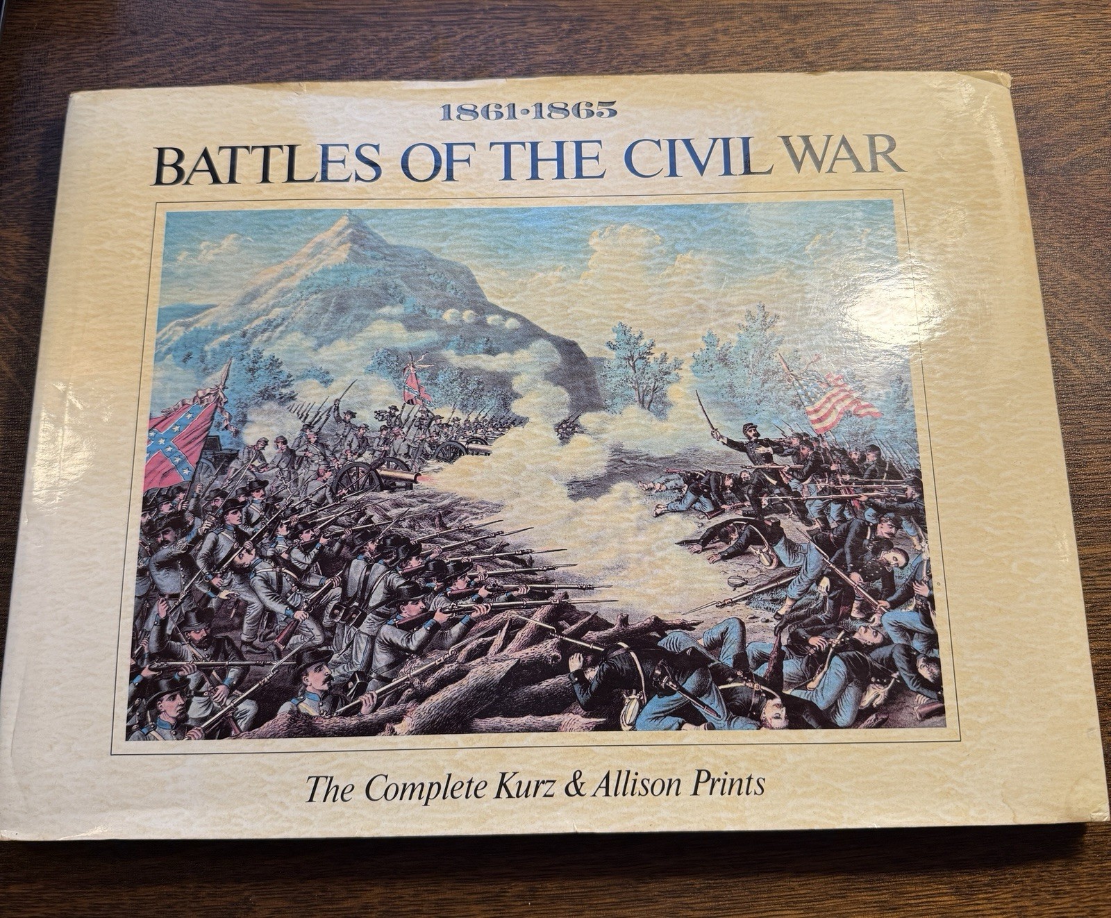 Battles of the Civil War Complete Kurz & Allison Prints 1861-1865  Fairfax 1979