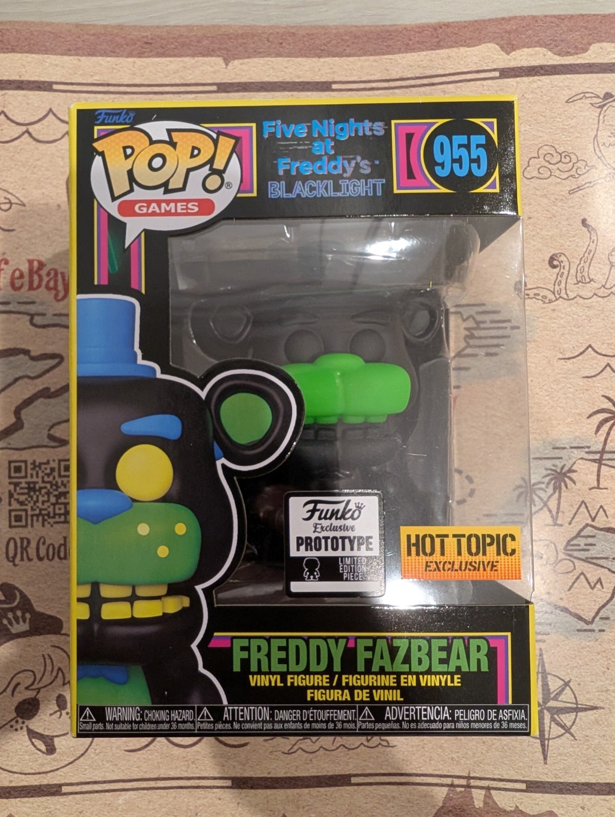 Funko Pop Five Nights at Freddy\'s Freddy Fazbear Proto Prototype Fundays