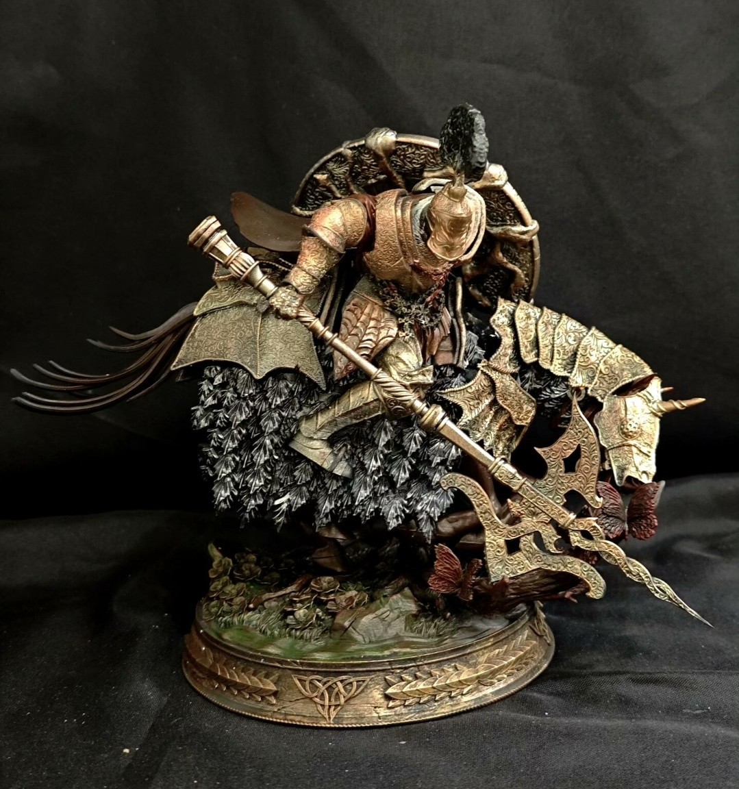 Elden Ring Tree Sentinel Fully Painted Resin Statue Collectible