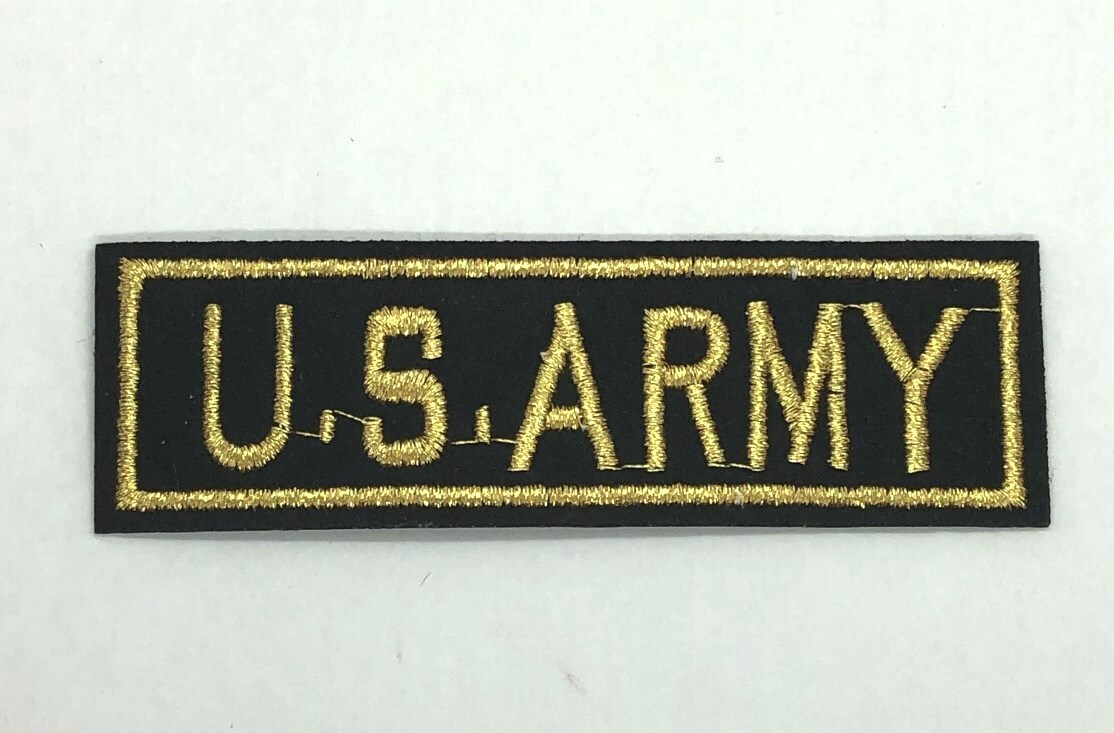 US ARMY  Patch  iron /sew on 3.8x1.2 inches p10-4