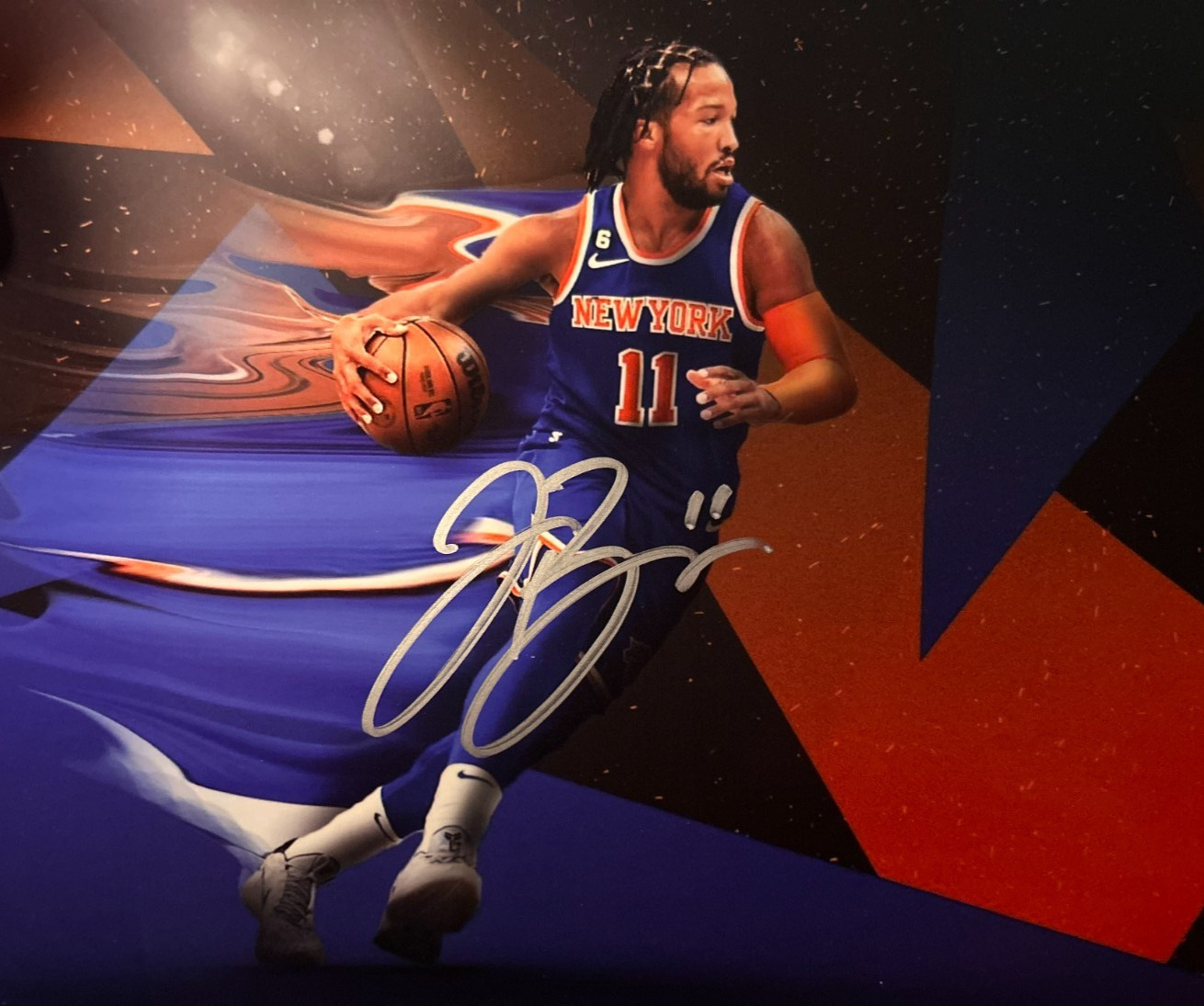 JALEN BRUNSON Signed 810\