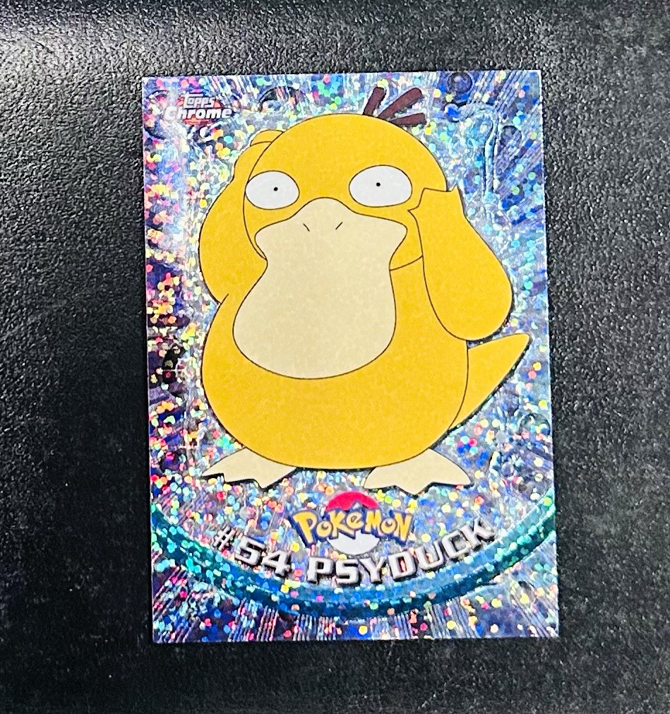 2000 Topps Chrome Pokémon #54 PSYDUCK SPARKLE 