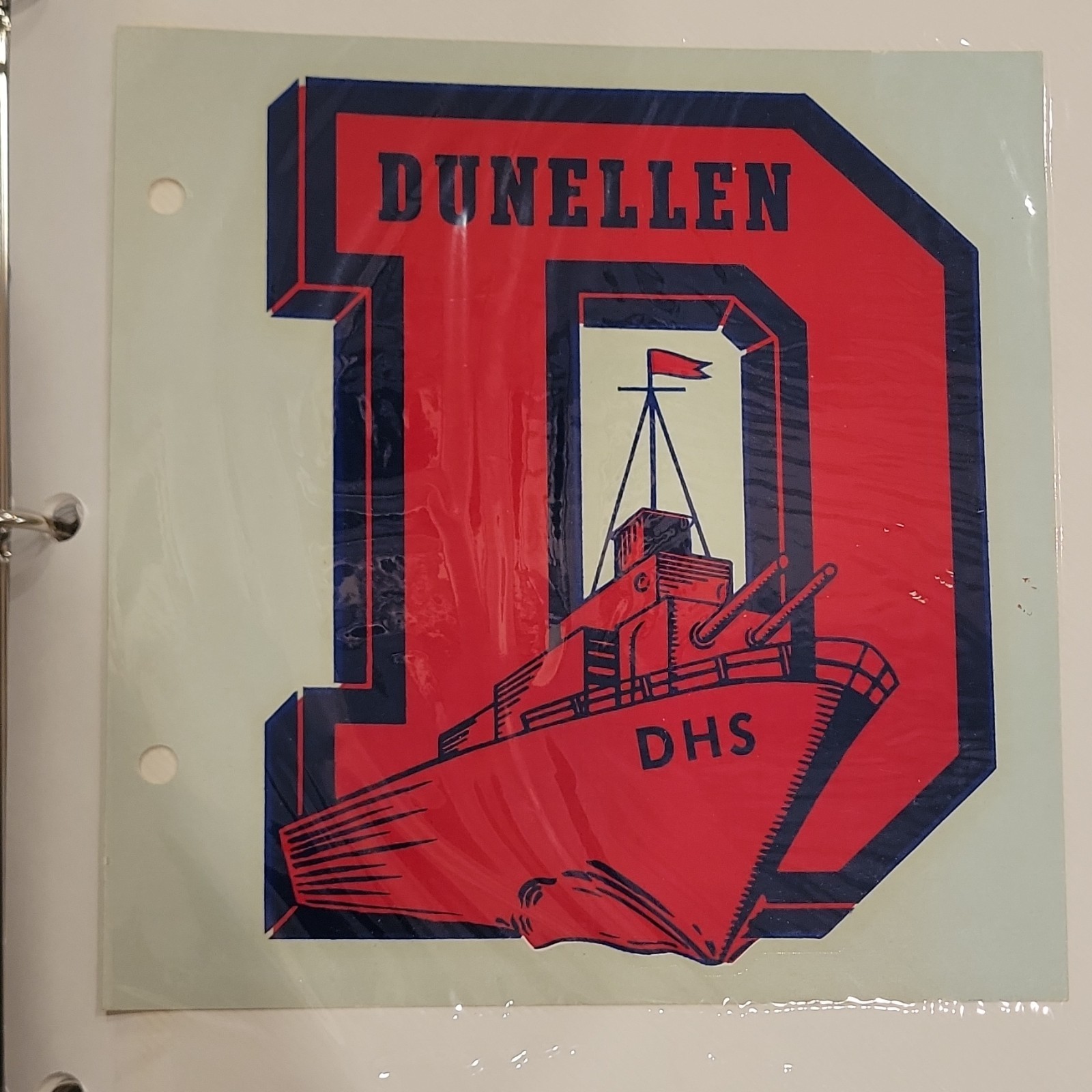 Vintage 1964 1965 Dunellen High School NJ Memorabilia Scrapbook Lot Destroyers